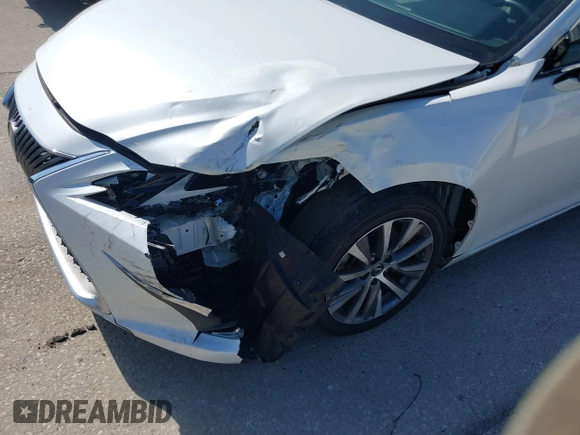 2019 Lexus ES with VIN 58ABZ1B13KU027719, listed as a IAAI auction lot 41945226 with 37,453 mi miles. Bid and sale history available at carsss.com. Image 6.
