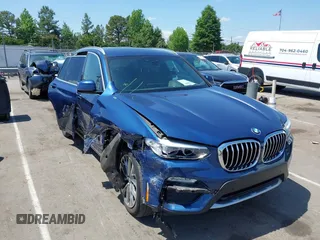 2019 BMW X3 xDrive30i z VIN 5UXTR9C59KLR05142, wystawiony jako IAAI lot #42223866 z przebiegiem 44 534 mil mil oraz . Historia ofert i sprzedaży dostępna na DreamBid. Obrazek 1.