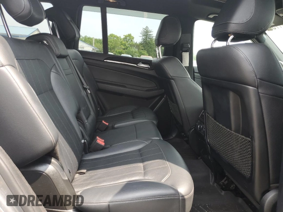 2017 Mercedes-Benz GLS 450 with VIN 4JGDF6EE1HA895474, listed as a Copart auction lot 64777564 with 98,525 mi miles and Salvage Title. Bid and sale history available at DreamBid. Image 11.