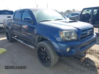 2008 Toyota Tacoma PreRunner with VIN 3TMJU62N78M062878, listed as a IAAI auction lot 41781780 with 247,276 mi miles. Bid and sale history available at carsss.com. Image 1.
