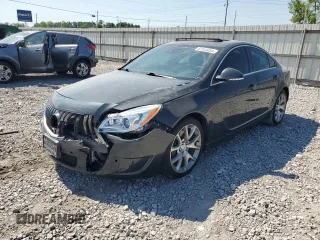 2016 Buick Regal GS with VIN 2G4GU5GXXG9201693, listed as a Copart auction lot 67313454 with 58,612 mi miles and Salvage Title. Bid and sale history available at carsss.com. Image 1.