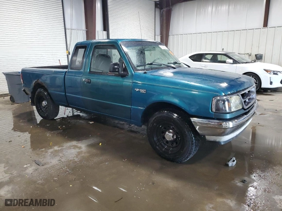 1995 Ford Ranger Splash with VIN 1FTCR14X4SPA56405, listed as a Copart auction lot 79505504 with 192,355 mi miles and Salvage Title. Bid and sale history available at carsss.com. Image 4.
