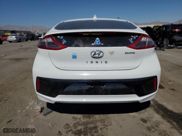 2019 Hyundai Ioniq Electric Limited with VIN KMHC05LH6KU033457, listed as a Copart auction lot 74281884 with 33,313 mi miles and Salvage Title. Bid and sale history available at carsss.com. Image 6.