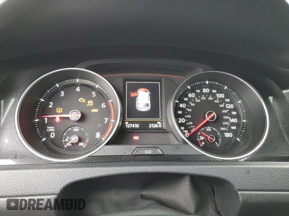 2016 Volkswagen Golf GTI S with VIN 3VW5T7AU9GM006889, listed as a Copart auction lot 49655875 with 127,410 mi miles and Salvage Title. Bid and sale history available at carsss.com. Image 9.
