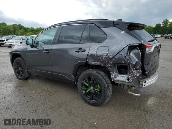 2023 Toyota RAV4 Hybrid XSE z VIN 4T3E6RFV4PU120269, wystawiony jako Copart lot #55467935 z przebiegiem 16 019 mil mil oraz Szkoda całkowita • Salvage title. Historia ofert i sprzedaży dostępna na DreamBid. Obrazek 2.