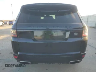 2019 Land Rover Range Rover Sport HST with VIN SALWS2SU9KA865166, listed as a Copart auction lot 76991024 with 57,065 mi miles and Salvage title. Bid and sale history available at DreamBid. Image 6.
