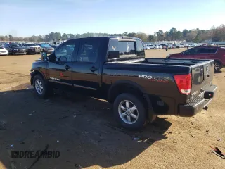 2011 Nissan Titan Pro-4X с VIN 1N6BA0ECXBN300561, выставлен на аукционе Copart как лот 85480484 с пробегом 158 547 миль миль и Списание • Salvage title. История ставок и продаж доступна на DreamBid. Изображение 2.