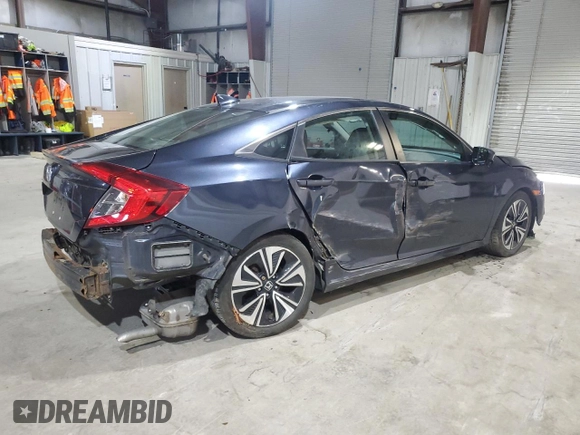 2016 Honda Civic EX-L z VIN 19XFC1F70GE030841, wystawiony jako Copart lot #54308115 z przebiegiem 47 239 mil mil oraz Szkoda całkowita • Salvage title. Historia ofert i sprzedaży dostępna na DreamBid. Obrazek 3.