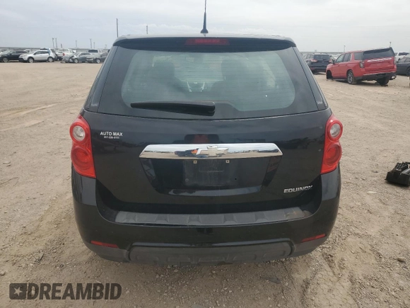 2013 Chevrolet Equinox LS with VIN 2GNALBEK4D6142471, listed as a Copart auction lot 53695325 with 129,233 mi miles and Clean Title. Bid and sale history available at carsss.com. Image 6.