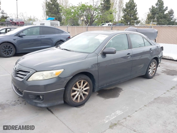 2011 Toyota Camry LE with VIN 4T1BK3EK8BU615059, listed as a IAAI auction lot 42013266 with 205,865 mi miles. Bid and sale history available at carsss.com. Image 2.