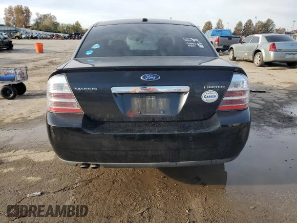 2008 Ford Taurus Limited with VIN 1FAHP25W38G181594, listed as a Copart auction lot 79701014 with 129,968 mi miles and Salvage Title. Bid and sale history available at carsss.com. Image 6.