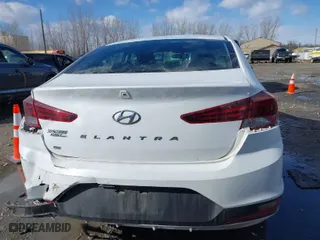 2019 Hyundai Elantra SE with VIN 5NPD74LF5KH487027, listed as a IAAI auction lot 41858905 with 144,595 mi miles. Bid and sale history available at carsss.com. Image 16.