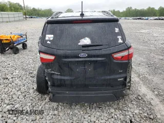 2018 Ford EcoSport SE with VIN MAJ3P1TE7JC173333, listed as a Copart auction lot 58166195 with 60,290 mi miles and Salvage title. Bid and sale history available at DreamBid. Image 6.