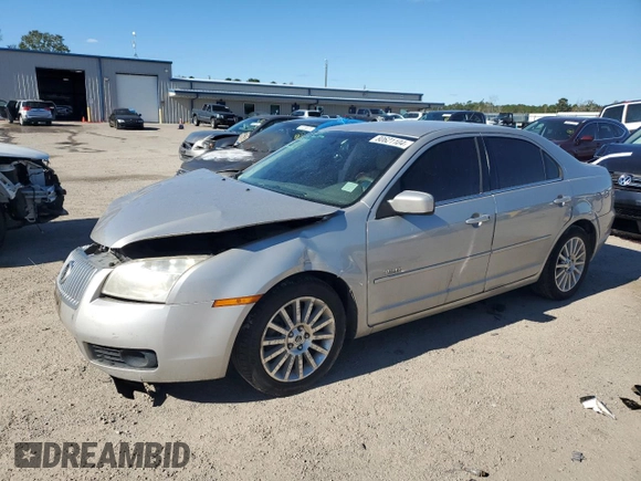 2007 Mercury Milan Premier with VIN 3MEHM08Z67R657341, listed as a Copart auction lot 80621104 with 159,731 mi miles and Salvage title. Bid and sale history available at DreamBid. Image 1.