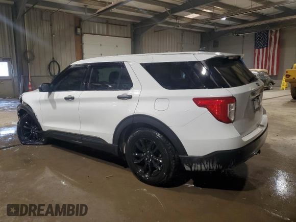 2021 Ford Explorer with VIN 1FMSK8BH1MGC30918, listed as a Copart auction lot 42980365 with 38,108 mi miles and Salvage Title. Bid and sale history available at carsss.com. Image 2.