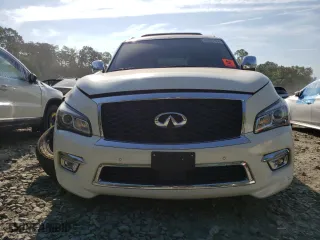 2015 Infiniti QX80 with VIN JN8AZ2NE9F9080157, listed as a Copart auction lot 65345124 with 126,394 mi miles and Salvage Title. Bid and sale history available at carsss.com. Image 5.
