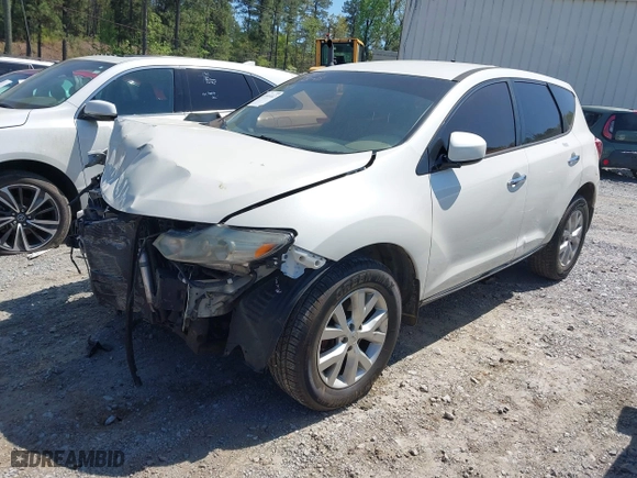 2014 Nissan Murano SL with VIN JN8AZ1MU7EW416312, listed as a IAAI auction lot 41991412 with 186,464 mi miles. Bid and sale history available at carsss.com. Image 17.