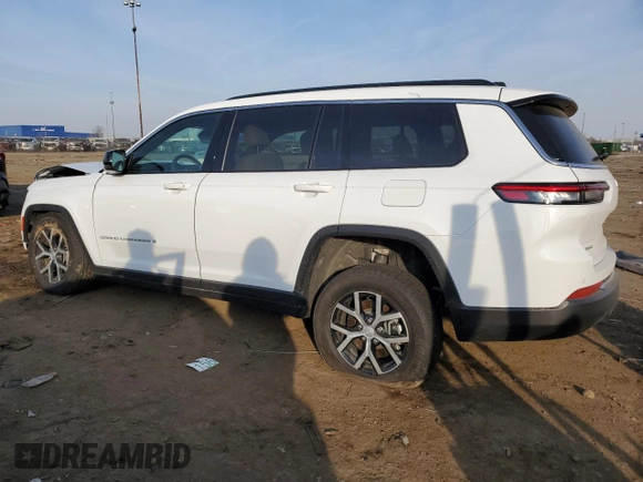 2025 Jeep Grand Cherokee Limited with VIN 1C4RJKBG4S8634961, listed as a Copart auction lot 49098965 with 231 mi miles and Salvage title. Bid and sale history available at DreamBid. Image 2.