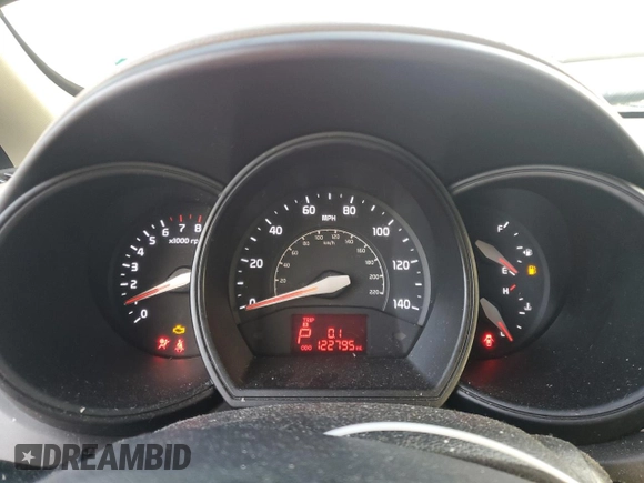 2014 Kia Rio EX with VIN KNADN5A3XE6405292, listed as a Copart auction lot 86518624 with 122,795 mi miles and Clean Title. Bid and sale history available at carsss.com. Image 9.