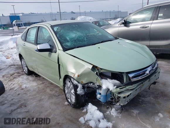 2011 Ford Focus SEL with VIN 1FAHP3HN6BW161846, listed as a IAAI auction lot 41479160 with 47,333 mi miles. Bid and sale history available at carsss.com. Image 1.