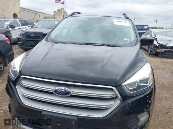 2018 Ford Escape SEL with VIN 1FMCU0HD0JUB24722, listed as a IAAI auction lot 42049106 with 122,400 mi miles and . Bid and sale history available at carsss.com. Image 6.