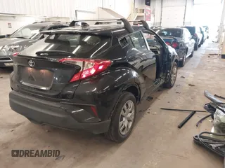 2021 Toyota C-HR LE with VIN JTNKHMBX0M1120864, listed as a IAAI auction lot 41911332 with 37,593 mi miles. Bid and sale history available at carsss.com. Image 4.