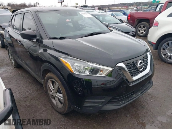 2020 Nissan Kicks S with VIN 3N1CP5BV9LL551763, listed as a IAAI auction lot 41548757 with 112,999 mi miles. Bid and sale history available at carsss.com. Image 1.