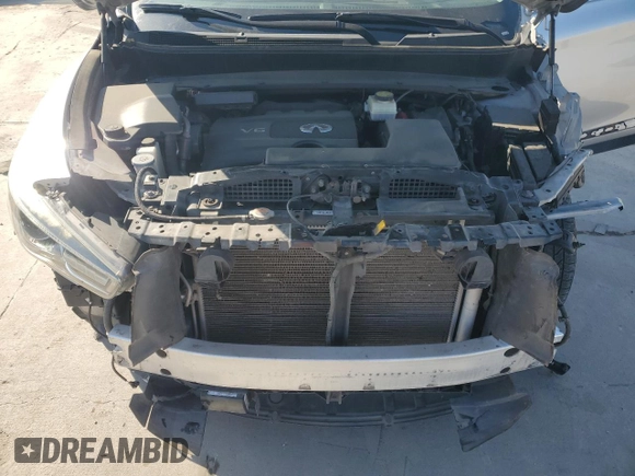 2019 Infiniti QX60 Pure with VIN 5N1DL0MM7KC553229, listed as a Copart auction lot 53257755 with 79,982 mi miles and Salvage title. Bid and sale history available at DreamBid. Image 12.