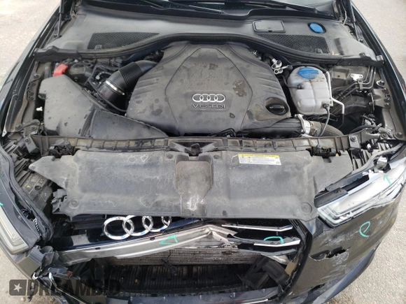 2016 Audi A6 3.0L TDI Prestige with VIN WAUHMAFC3GN030912, listed as a Copart auction lot 45458793 with 41,285 mi miles. Bid and sale history available at carsss.com. Image 11.
