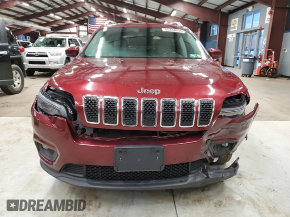 2020 Jeep Cherokee Altitude with VIN 1C4PJLLB0LD628275, listed as a Copart auction lot 85744034 with 82,373 mi miles and Clean Title. Bid and sale history available at carsss.com. Image 5.