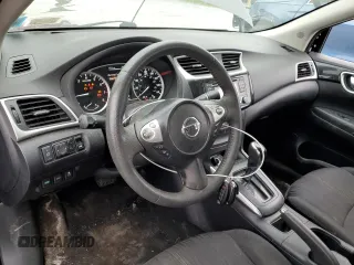 2017 Nissan Sentra SV with VIN 3N1AB7APXHL685502, listed as a Copart auction lot 55575195 with 119,595 mi miles and Salvage Title. Bid and sale history available at carsss.com. Image 8.