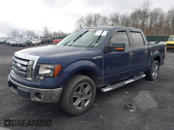 2009 Ford F-150 XL with VIN 1FTPW12V59FA18709, listed as a IAAI auction lot 42053057 with 156,035 mi miles. Bid and sale history available at carsss.com. Image 2.
