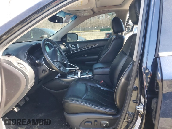 2015 Infiniti QX60 with VIN 5N1AL0MM9FC532911, listed as a Copart auction lot 50369175 with 105,673 mi miles and Salvage Title. Bid and sale history available at DreamBid. Image 7.