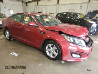 2015 Kia Optima LX with VIN 5XXGM4A72FG515417, listed as a Copart auction lot 59736425 with 96,281 mi miles and Non repairable. Bid and sale history available at DreamBid. Image 4.