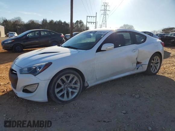 2015 Hyundai Genesis Coupe 3.8L Base z VIN KMHHT6KJ1FU128330, wystawiony jako Copart lot #43268785 z przebiegiem 112 777 mil mil oraz Szkoda całkowita • Salvage title. Historia ofert i sprzedaży dostępna na DreamBid. Obrazek 1.
