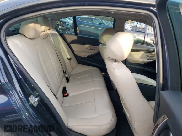 2015 BMW 3 Series 328i xDrive with VIN WBA3B5G50FNS14551, listed as a Copart auction lot 46627015 with 76,837 mi miles and Salvage Title. Bid and sale history available at carsss.com. Image 10.
