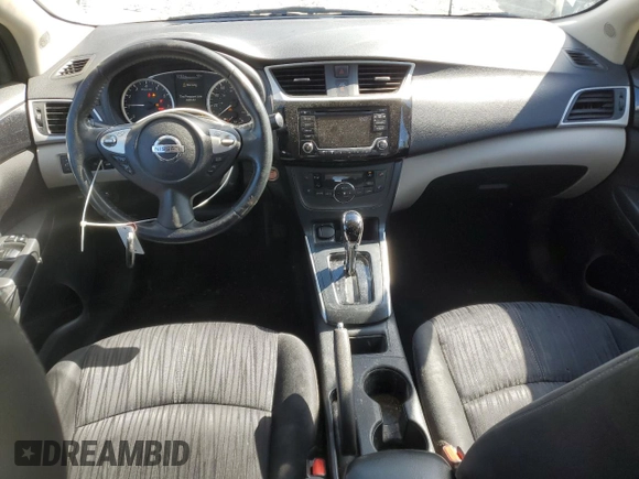 2018 Nissan Sentra SV with VIN 3N1AB7AP9JL639696, listed as a Copart auction lot 46835745 with 88,460 mi miles and Salvage Title. Bid and sale history available at carsss.com. Image 8.