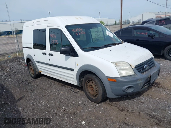 2013 Ford Transit Connect XL with VIN NM0LS6AN8DT131683, listed as a IAAI auction lot 42343735 with 260,205 mi miles and . Bid and sale history available at DreamBid. Image 1.