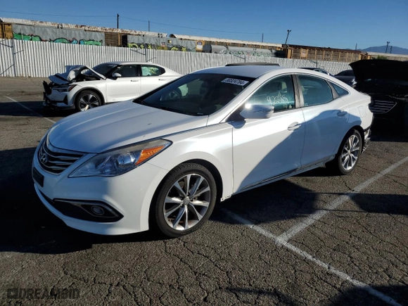 2015 Hyundai Azera with VIN KMHFG4JG0FA465837, listed as a Copart auction lot 80324784 with 92,318 mi miles and Salvage Title. Bid and sale history available at carsss.com. Image 1.