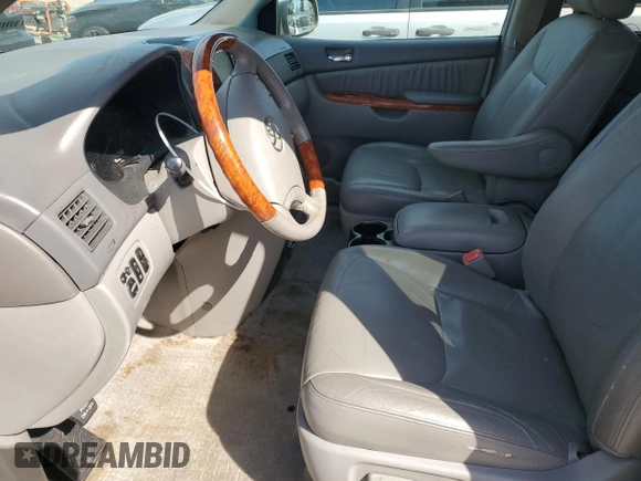 2008 Toyota Sienna XLE with VIN 5TDZK22CX8S179595, listed as a Copart auction lot 55465044 with 142,204 mi miles and Salvage Title. Bid and sale history available at carsss.com. Image 7.