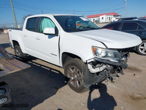 2019 Chevrolet Colorado 4WD Z71 with VIN 1GCGTDEN9K1135489, listed as a IAAI auction lot 41752283 with 180,854 mi miles. Bid and sale history available at carsss.com. Image 1.