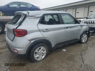 2021 Hyundai Venue SE z VIN KMHRB8A32MU065824, wystawiony jako Copart lot #51959315 z przebiegiem 75 370 mil mil oraz Szkody całkowita. Historia ofert i sprzedaży dostępna na DreamBid. Obrazek 3.