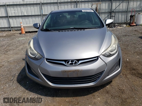 2015 Hyundai Elantra SE with VIN 5NPDH4AE6FH595492, listed as a Copart auction lot 52927155 with 102,179 mi miles and Salvage Title. Bid and sale history available at carsss.com. Image 5.