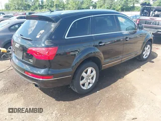 2015 Audi Q7 Premium with VIN WA1CGAFEXFD017935, listed as a IAAI auction lot 42549490 with 170,271 mi miles and . Bid and sale history available at DreamBid. Image 4.