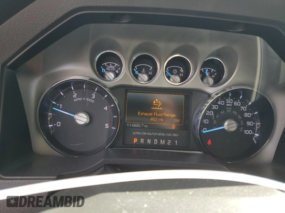 2016 Ford F-350 Platinum with VIN 1FT8W3BT7GEC69958, listed as a Copart auction lot 48065805 with 114,890 mi miles and Salvage Title. Bid and sale history available at DreamBid. Image 9.