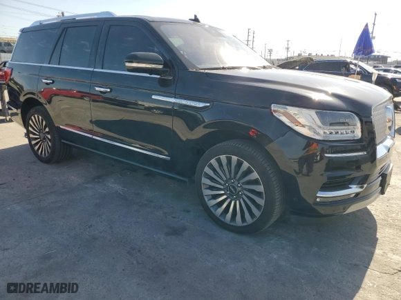 2019 Lincoln Navigator Reserve with VIN 5LMJJ2LT9KEL08933, listed as a Copart auction lot 47444895 with 61,856 mi miles and Salvage Title. Bid and sale history available at carsss.com. Image 4.