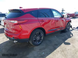 2019 Acura RDX w/A-Spec Pkg with VIN 5J8TC1H6XKL006653, listed as a IAAI auction lot 41855370 with 1 mi miles. Bid and sale history available at carsss.com. Image 4.