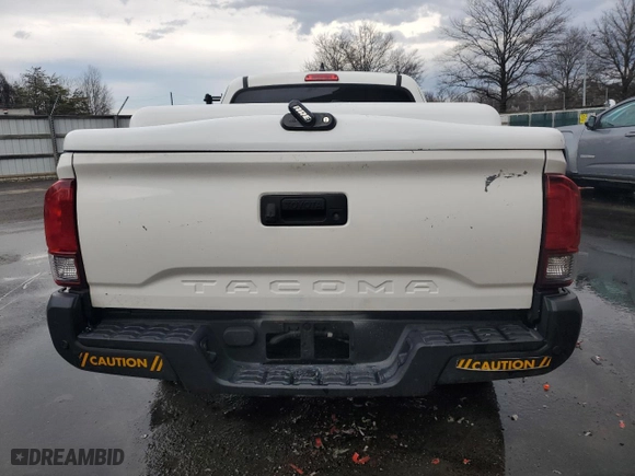 2021 Toyota Tacoma 2WD SR with VIN 3TYRX5GN4MT027596, listed as a Copart auction lot 44436105 with 52,932 mi miles and Salvage Title. Bid and sale history available at carsss.com. Image 6.
