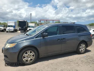 2011 Honda Odyssey LX z VIN 5FNRL5H24BB036764, wystawiony jako Copart lot #59046385 z przebiegiem 130 182 mil mil oraz Czysty tytuł • Clean title. Historia ofert i sprzedaży dostępna na DreamBid. Obrazek 1.