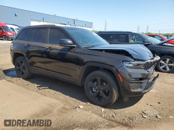 2023 Jeep Grand Cherokee Limited with VIN 1C4RJHBGXPC642795, listed as a Copart auction lot 57123245 with 51,399 mi miles and Salvage title. Bid and sale history available at DreamBid. Image 4.